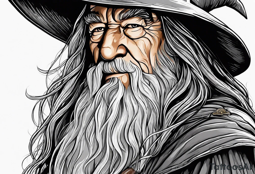 Gandalf you shall not pass tattoo idea