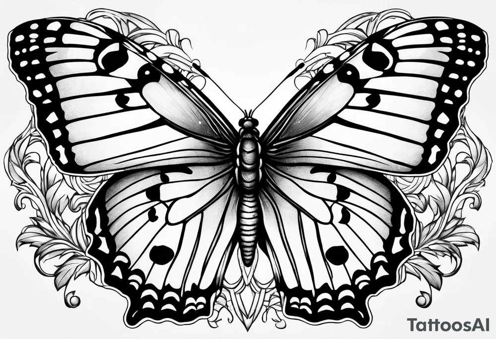 Hackberry emperor tattoo idea
