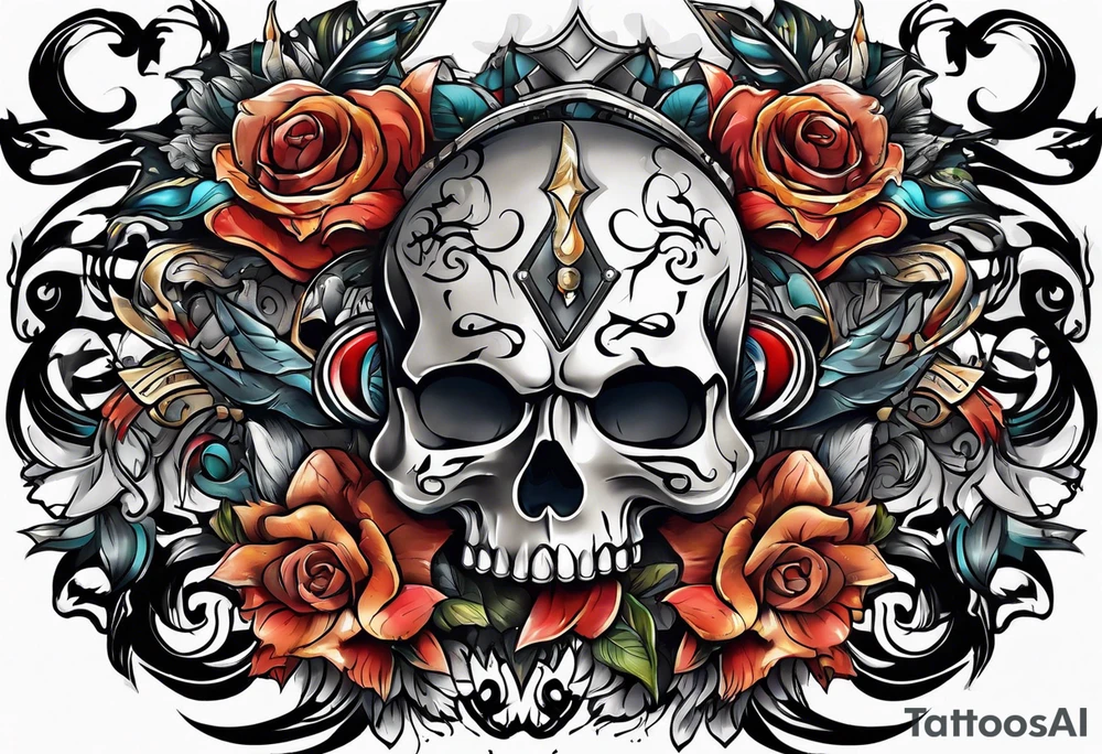 Metal Band tattoo idea