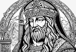 The symbol of Matthias in the bible tattoo idea