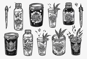 Juice wrld lyrics in code tattoo idea