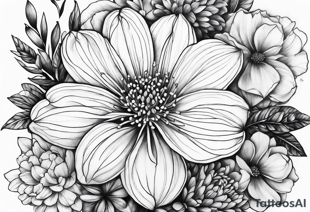 May flowers tattoo idea
