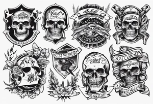 southern california bands tattoo idea