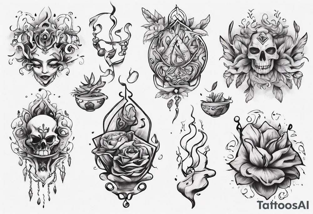 mollymauk tealeaf tattoo idea