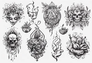 mollymauk tealeaf tattoo idea