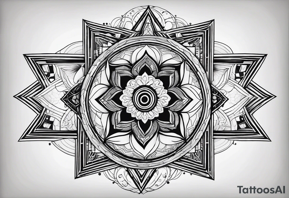 Sacred geometry, tattoo idea