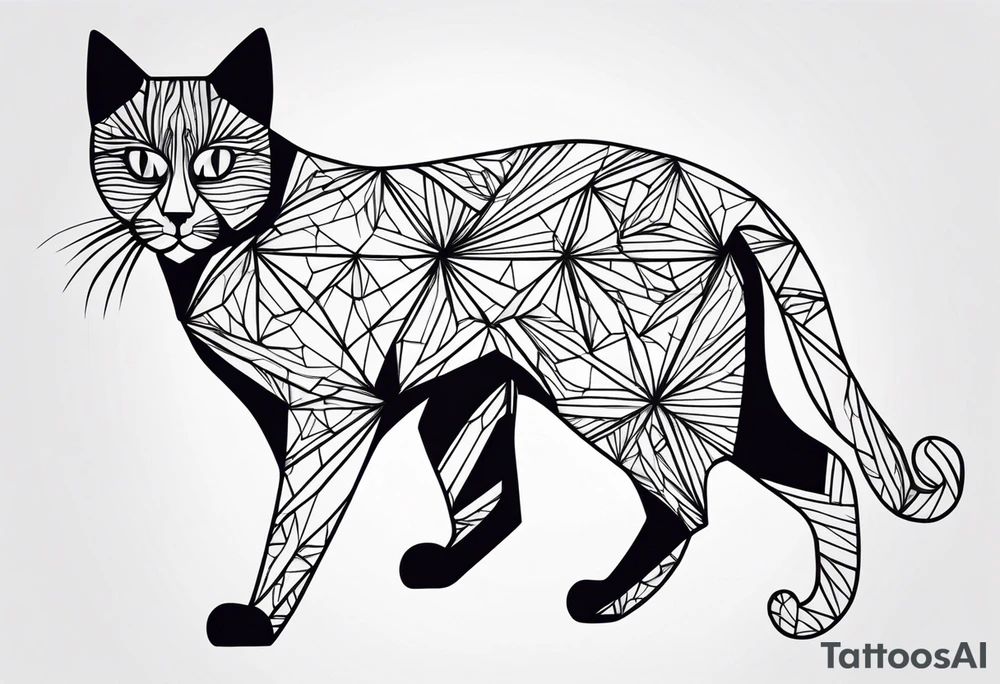 Black Cat tattoo idea