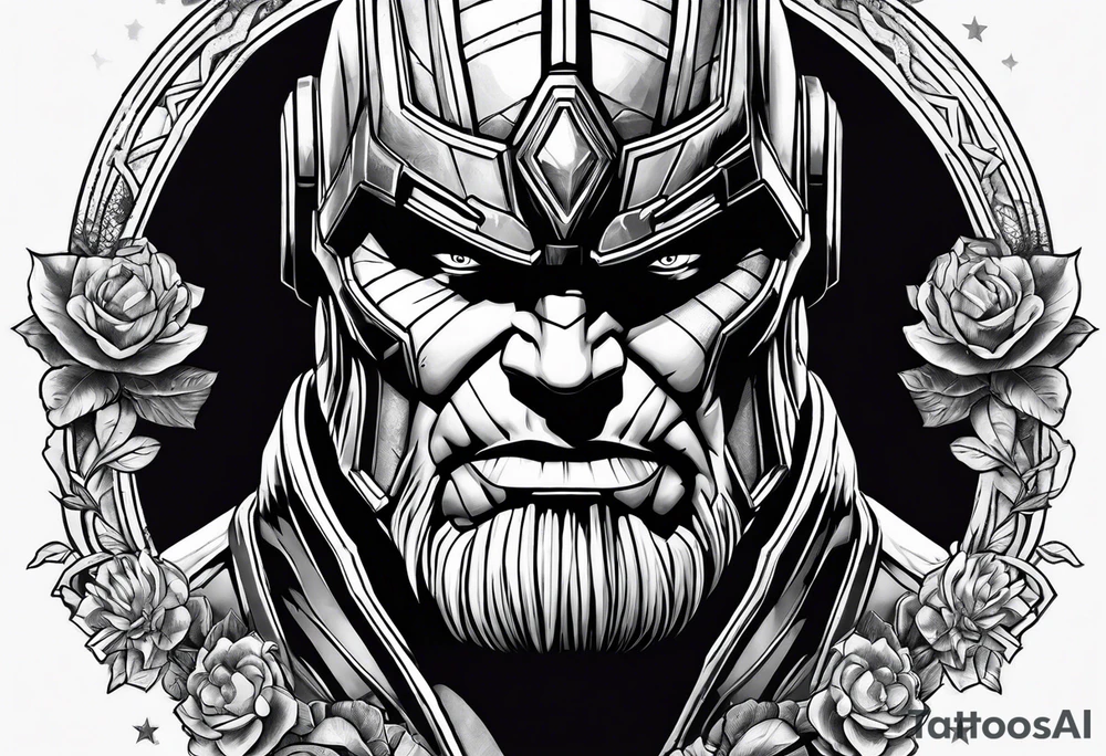 Thanos tattoo idea
