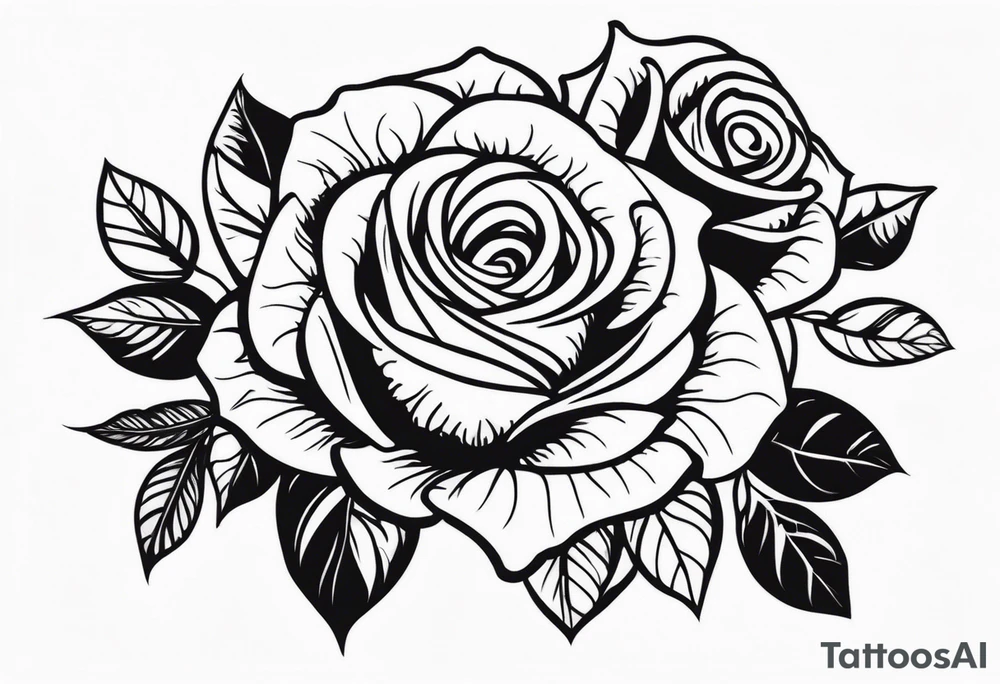 Roses tattoo idea