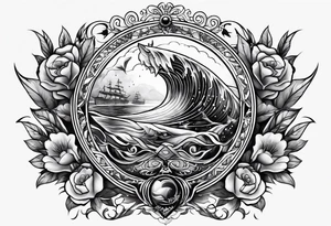 A tattoo with the word "HARK" tattoo idea