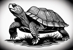 Turtle tattoo design tattoo idea
