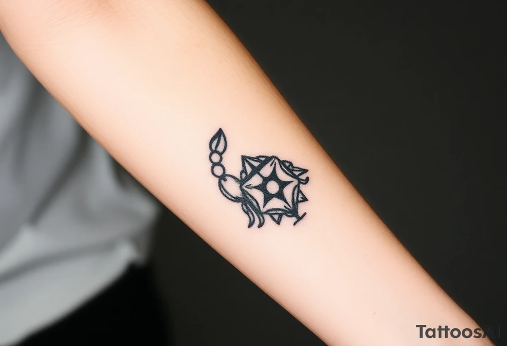 Scorpio, high priestess, empress, emperor, queen of ace, queen of cups, Ace of pentacles tattoo idea