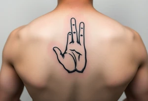Buddha hand making 'like' gesture. Thumbprint is a social media logo. Dotwork style, black ink, 7cm. tattoo idea