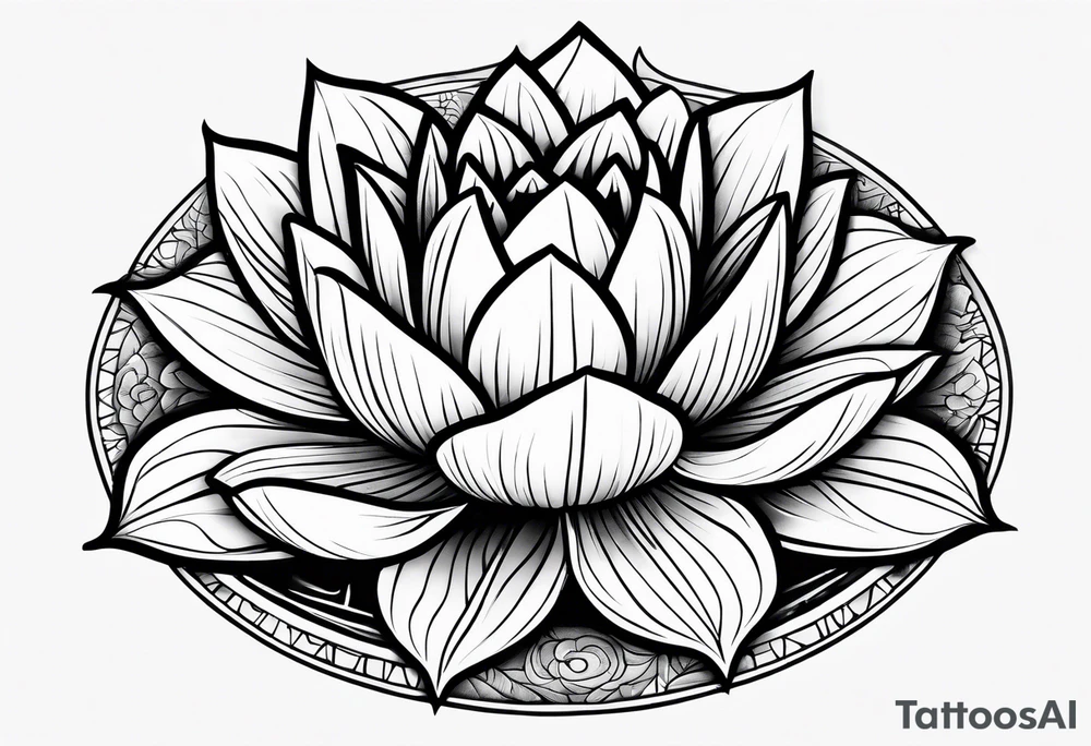 Lilly pad tattoo idea