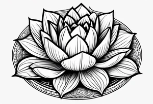 Lilly pad tattoo idea