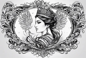 greek back tattoo tattoo idea