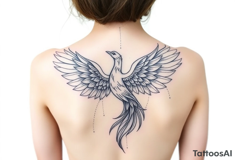 Phoenix tattoo idea