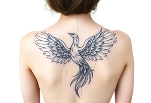 Phoenix tattoo idea