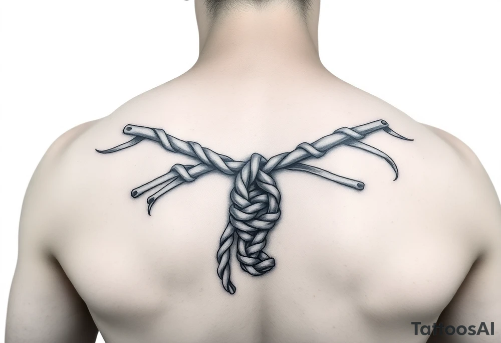 Make gimp tied up tattoo idea