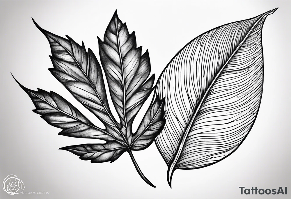 collar bone, leaf tattoo tattoo idea