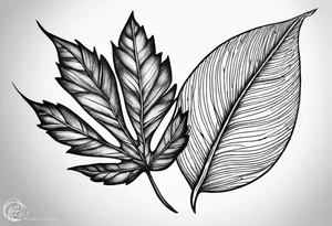 collar bone, leaf tattoo tattoo idea