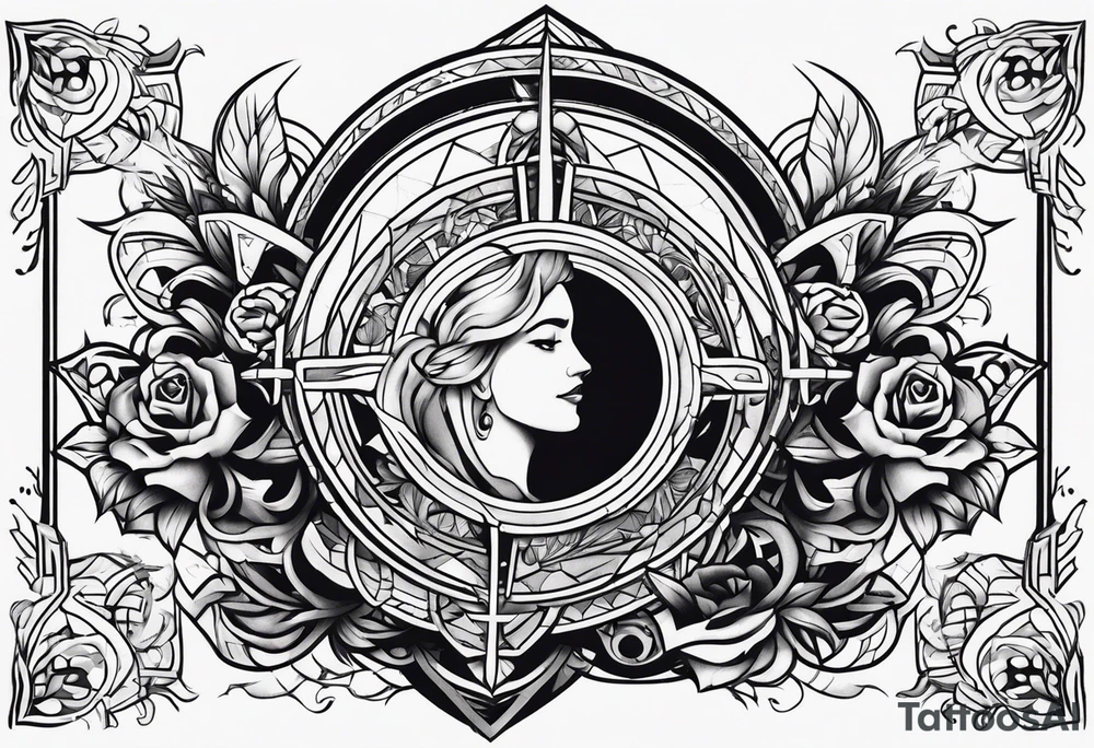 broken sword tattoo idea