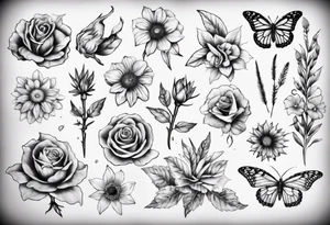 Garden tattoo idea