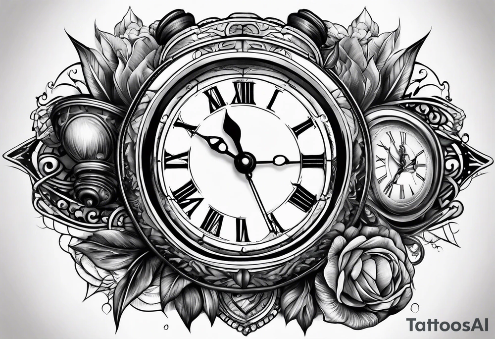 Time traveller tattoo idea