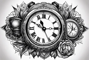 Time traveller tattoo idea
