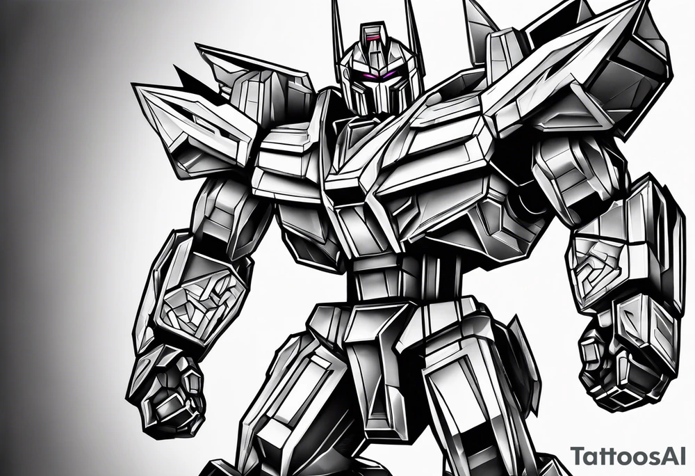 Megatron G1 tattoo idea