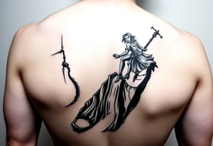 Percy Jackson and Annabeth Chase falling into Tartarus tattoo idea