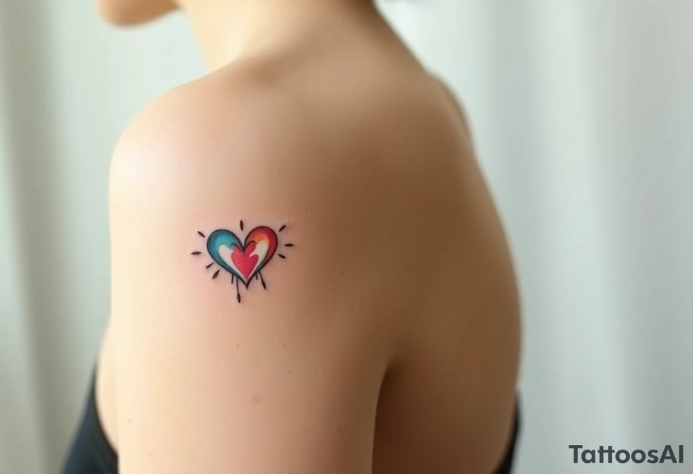 A small tattoo on my wrist to represent my lesbian identity, but in a subtle way. Fine line. tattoo idea