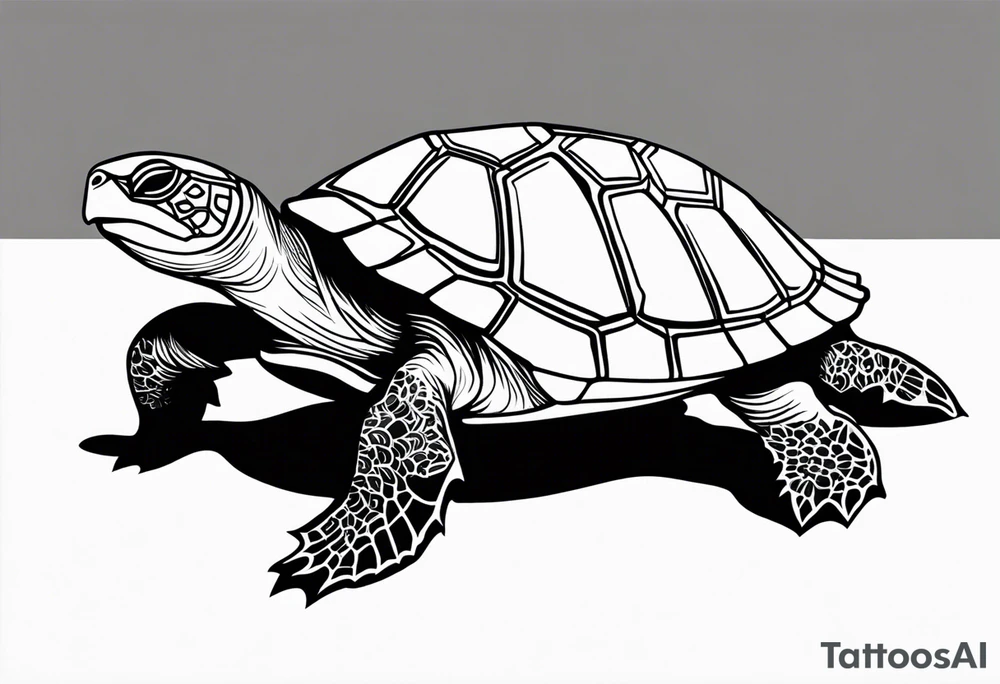 Turtle tattoo idea