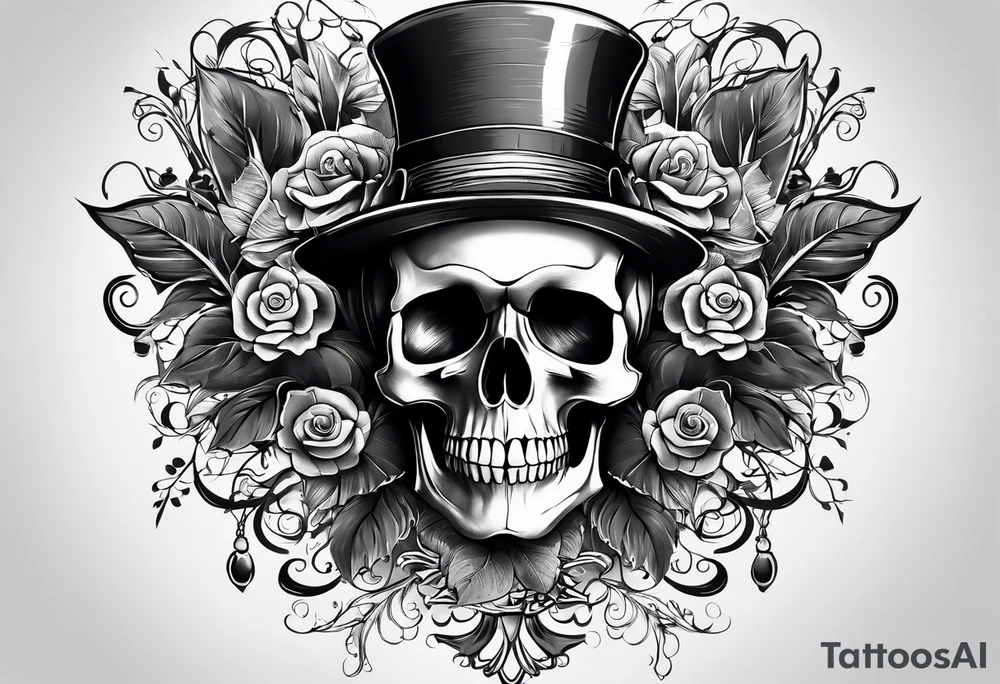 skull tattoo idea