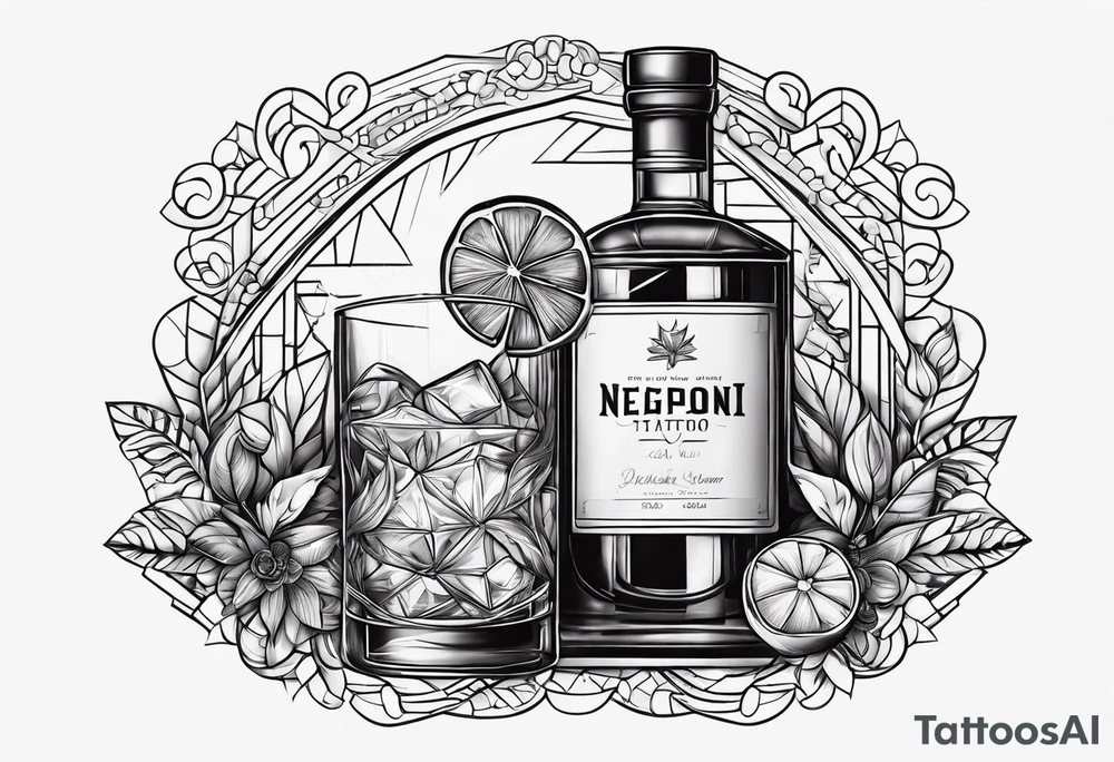 Negroni tattoo idea