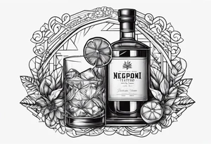 Negroni tattoo idea