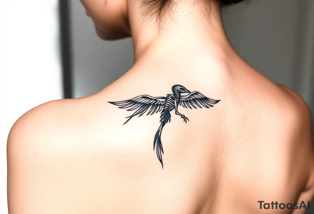 Unique sonder tattoo on shoulder to bicep tattoo idea