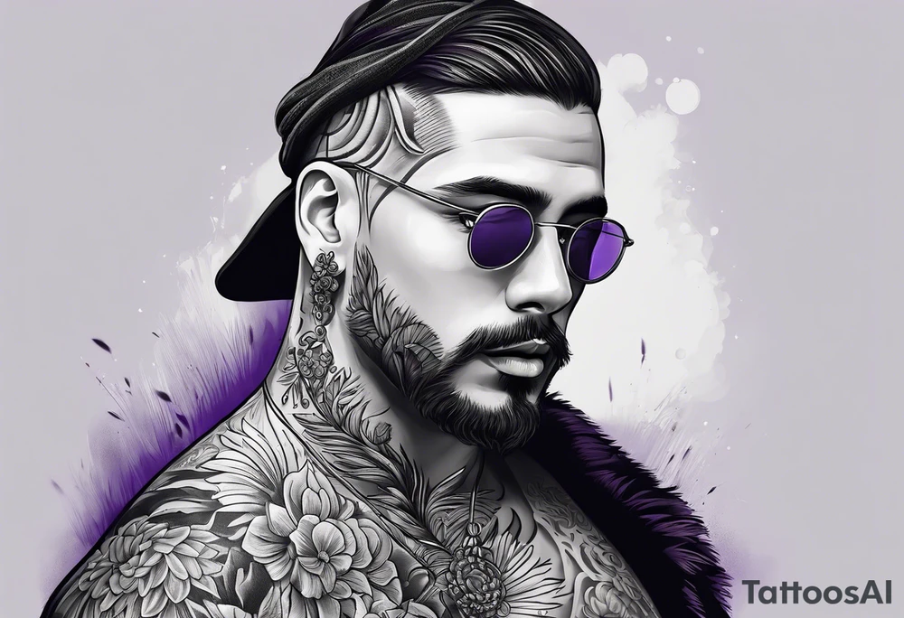 lavender tattoo idea