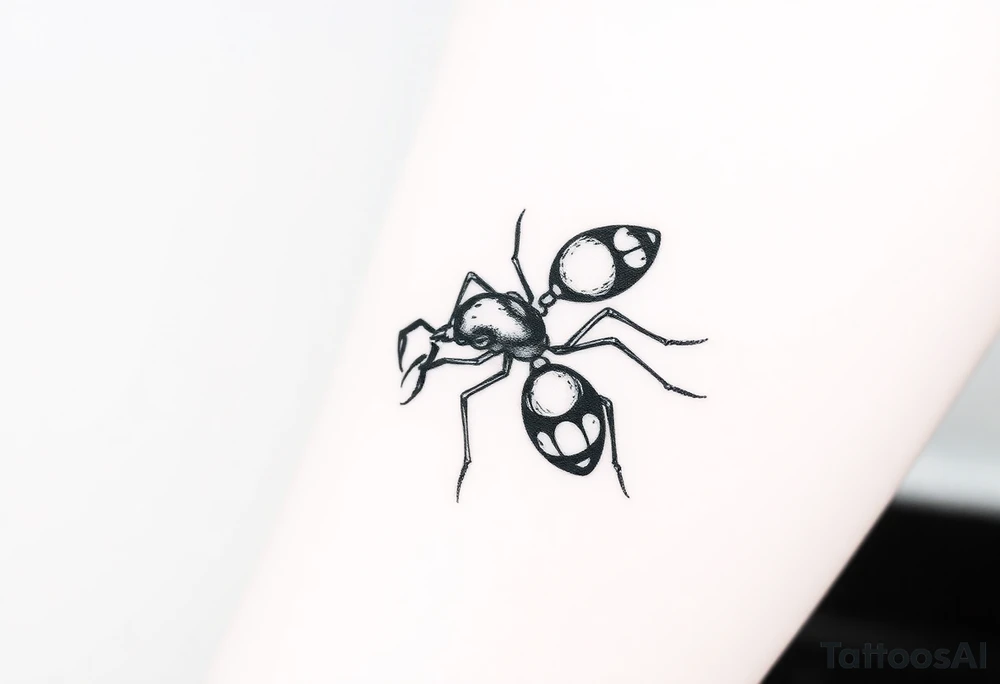 ant tattoo idea