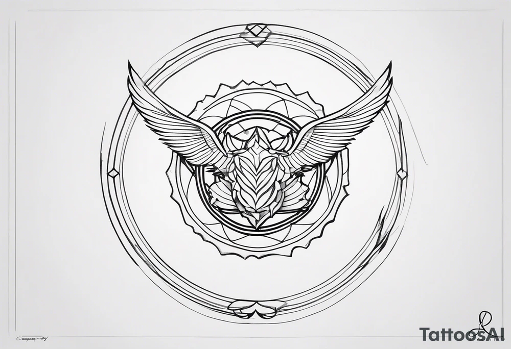 discipline consistency tattoo idea