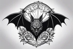 bats tattoo idea
