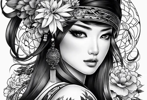 Japonese sleeve tattoo idea