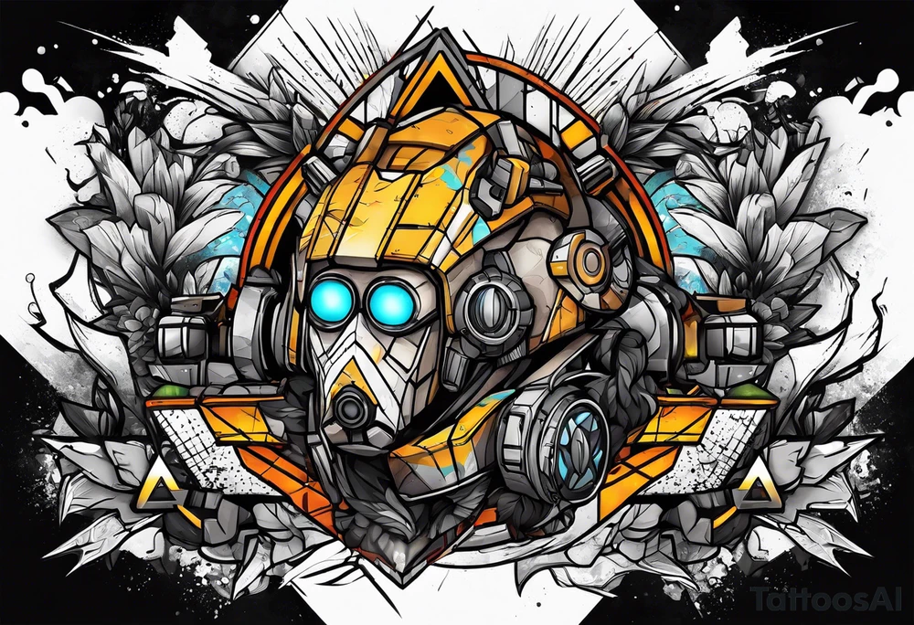 Borderlands 2 game tattoo idea