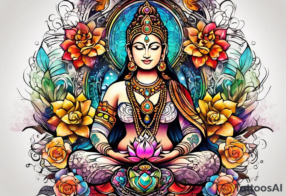 Chakras tattoo idea
