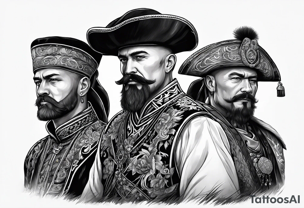tattoo of the Cossacks tattoo idea