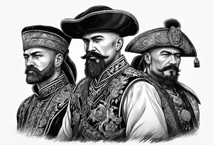 tattoo of the Cossacks tattoo idea