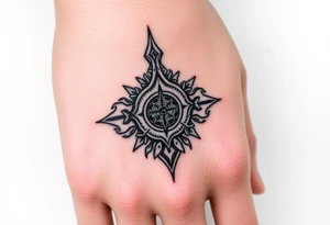 "In God's Hand" tattoo idea