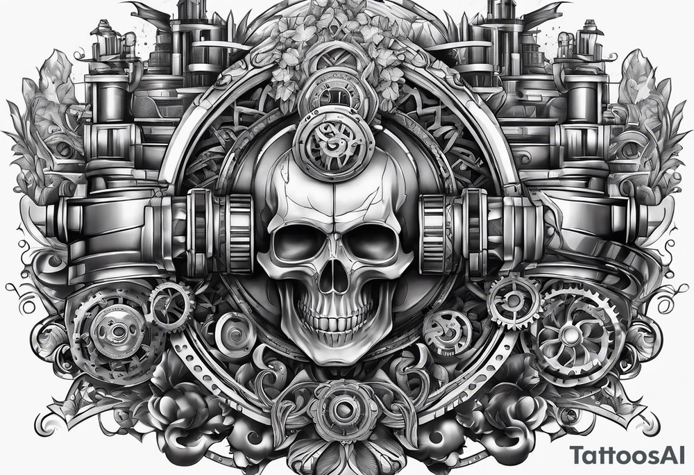 Mechanical engineer tattoo idea