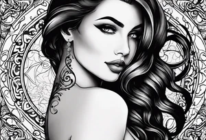 Apple, “Apple of my eye”, dad, bicep, feminine tattoo idea