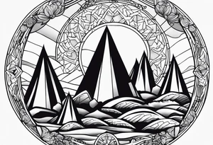 Wishing rocks tattoo idea